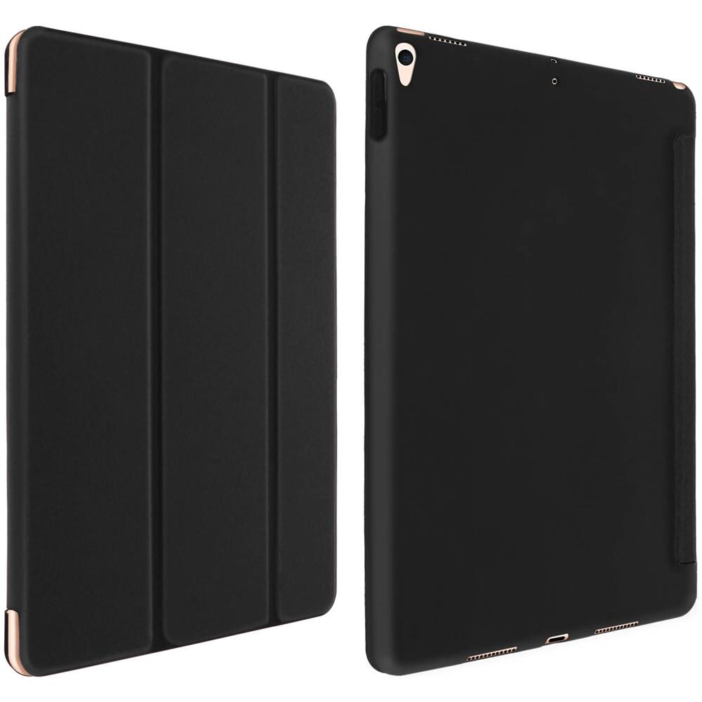 Custodia Ipad Air 3 2019 E Pro 10.5 Sportellino Supporto Video / Tastiera Nero - Foto 1