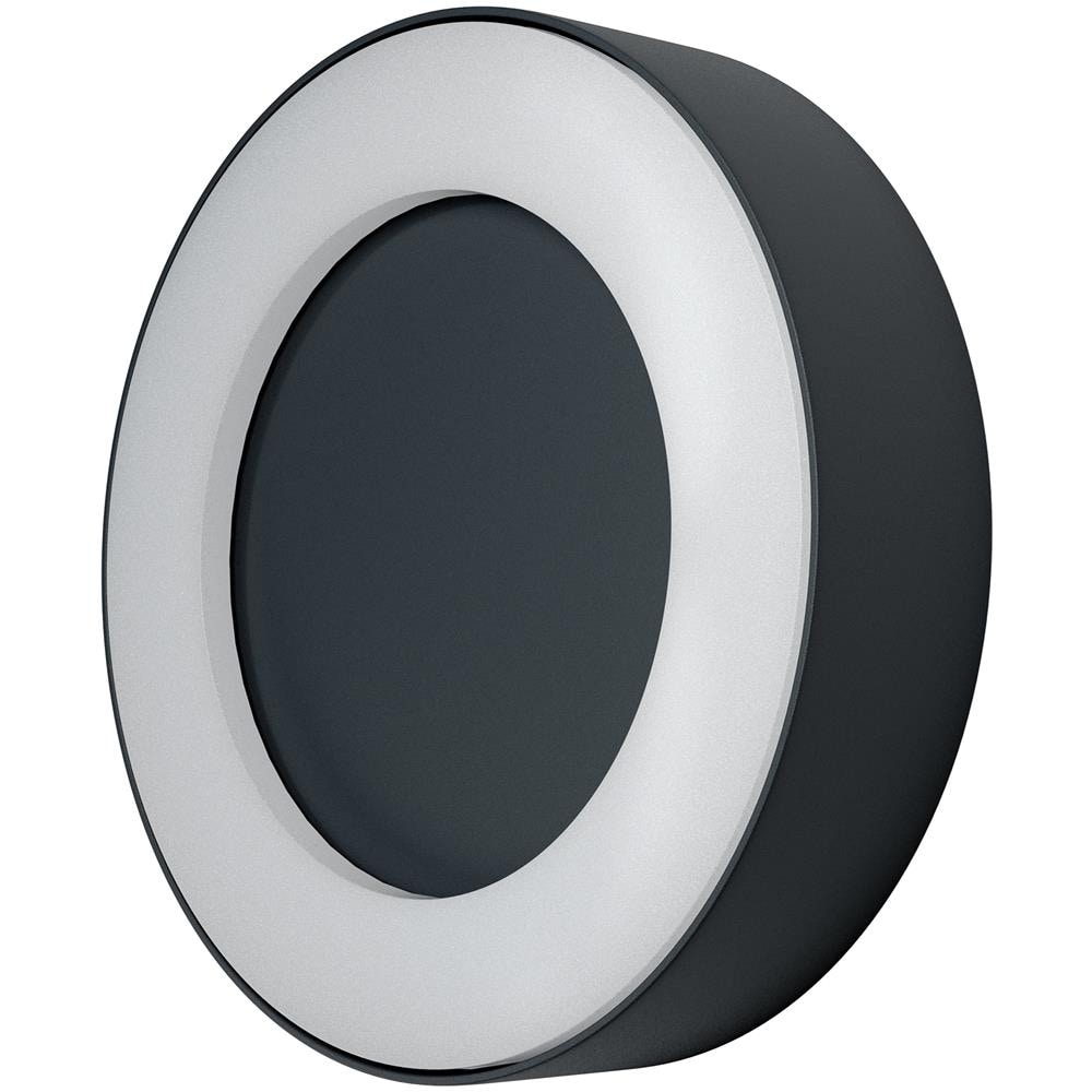 Ledvance Apparecchio Led A Parete E A Soffitto, Lampada Da Esterno, Endura® Style Ring / 13 W, 220…240 V, Bianco Caldo, 3000 K, Materiale: Alluminio, Ip44 - Foto 1