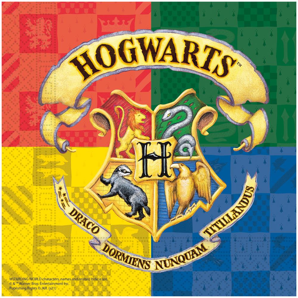 Procos - 20 Tovaglioli Di Carta Saga Harry Potter - Foto 1