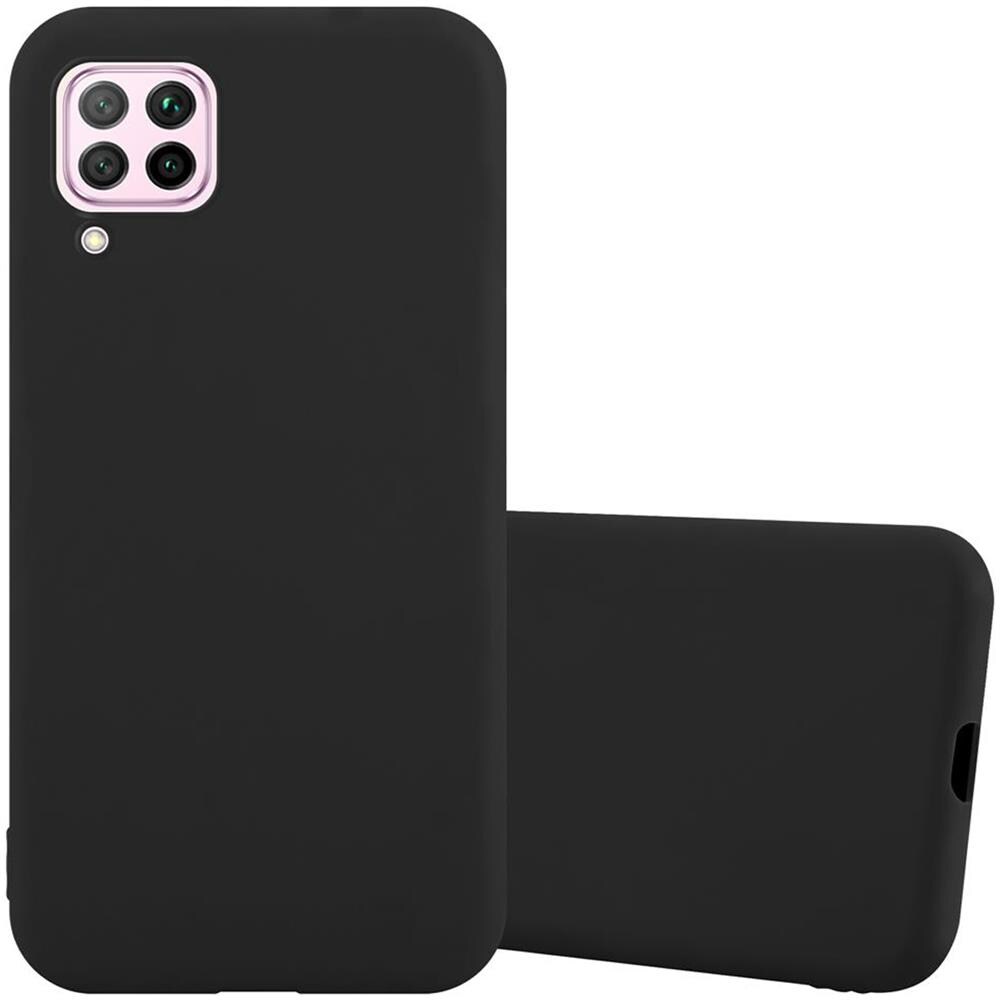 Custodia Compatibile Con Huawei Nova 6se / P40 Lite / Nova 7i In Candy Nero - Coperchio Protettivo In Silicone Tpu Flessibile - Foto 1