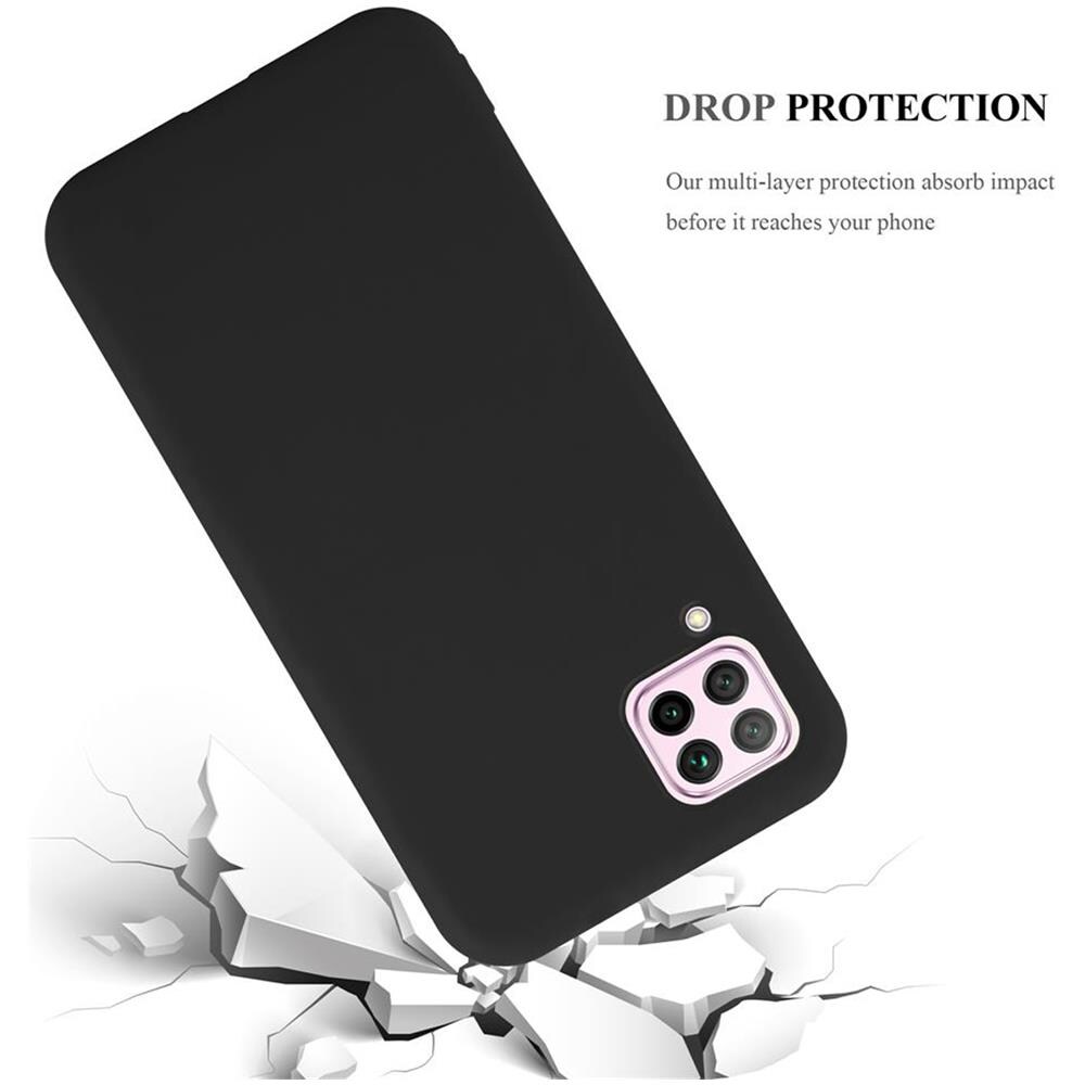 Custodia Compatibile Con Huawei Nova 6se / P40 Lite / Nova 7i In Candy Nero - Coperchio Protettivo In Silicone Tpu Flessibile - Foto 8