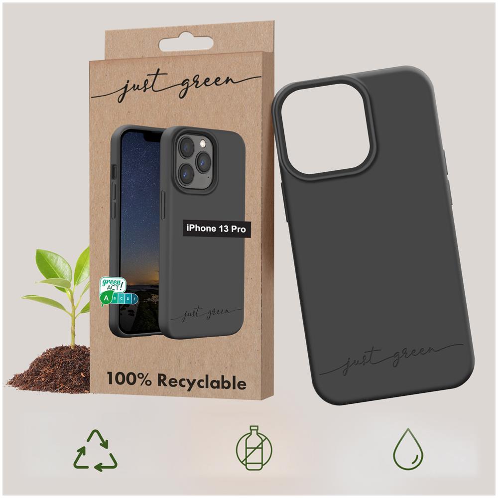 Cover Biodegradabile Per Iphone 13 Pro Nera - Foto 6