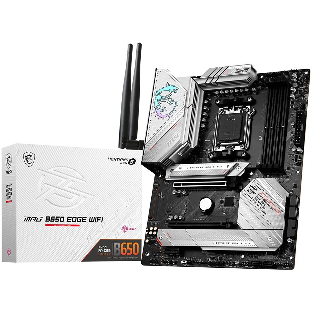 Scheda Madre MPG B650 Edge WiFi Socket AM5 Chipset B650 ATX - Foto 1