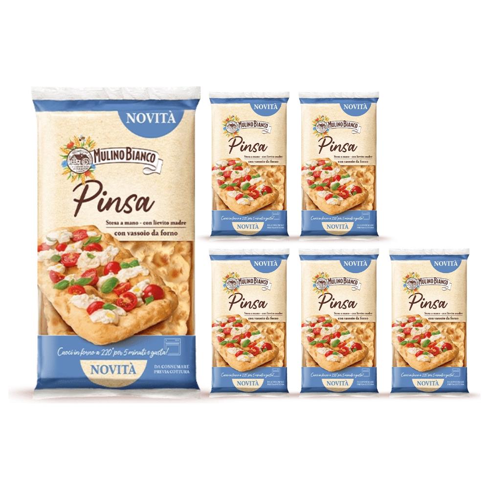 Pinsa Cotta Su Pietra 6 Confezioni Con Vassoio Da Forno Da 230 Gr - Foto 1