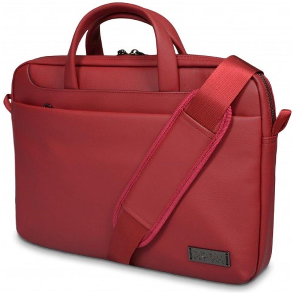 Zurich Borsa Per Notebook Con Caricamento Dall'alto 39,6 Cm (15,6"") Cartella Rossa - Foto 2