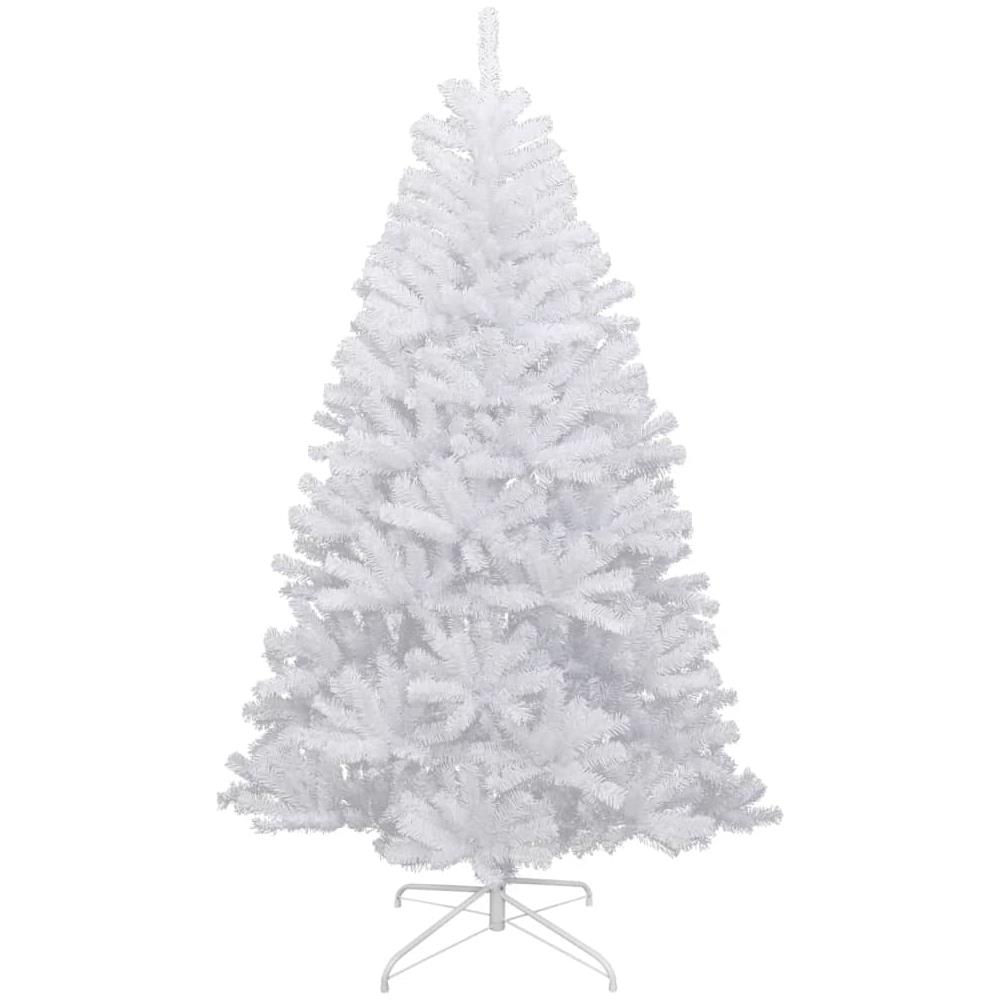 Albero Natale Artificiale Incernierato Con Neve Fioccata 180 Cm - Foto 2