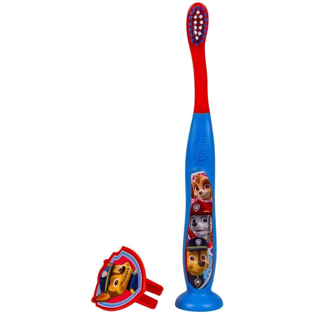 Spazzolino Ergonomico Per Bambini - Paw Patrol, Blu - Foto 1