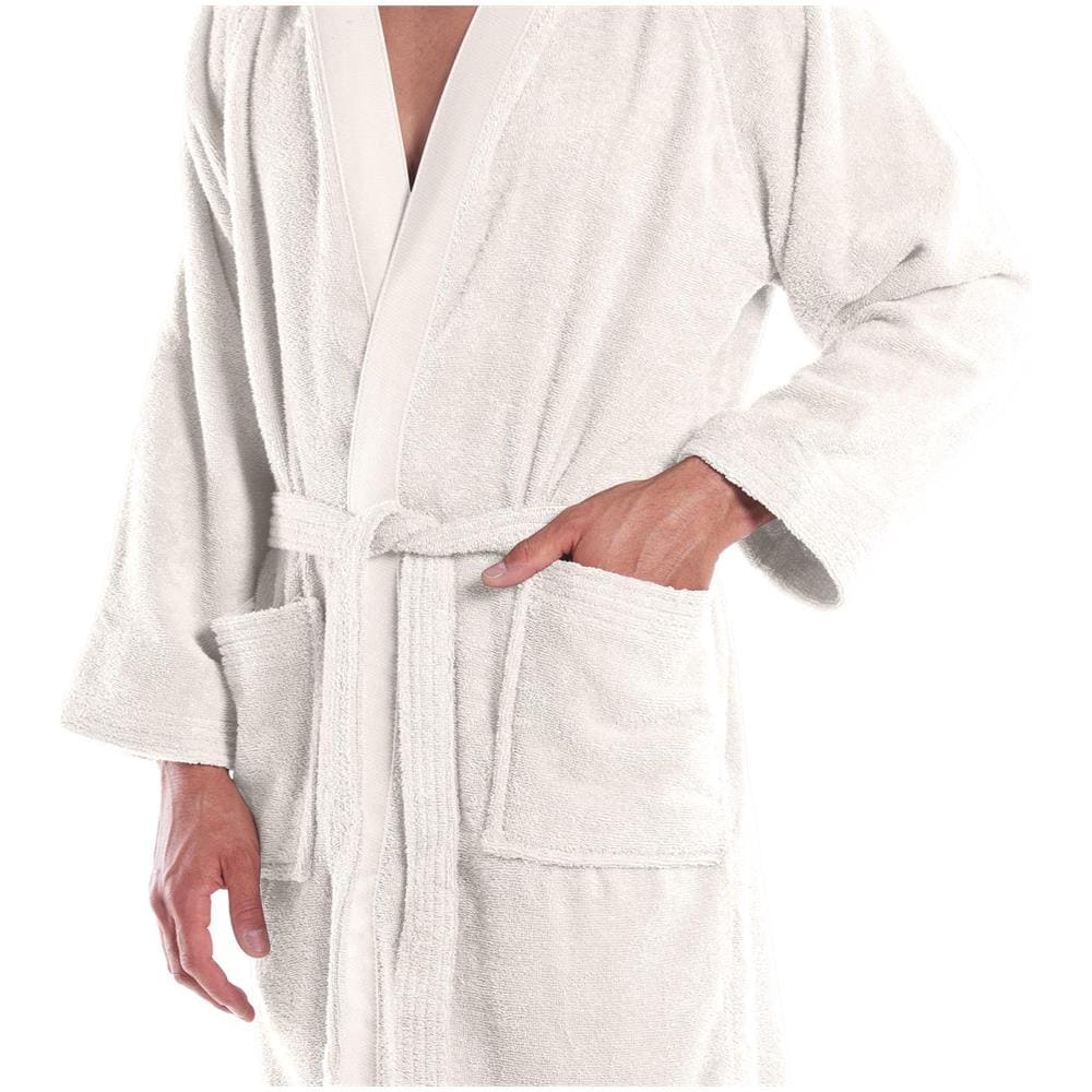 Accappatoio Con Cappuccio Spugnissima Soft In Cotone Colore Bianco Misura Xxl - Foto 3