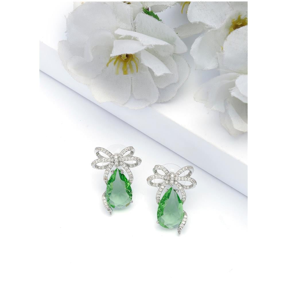 Orecchini a Goccia Verdi Incantevoli - Foto 1