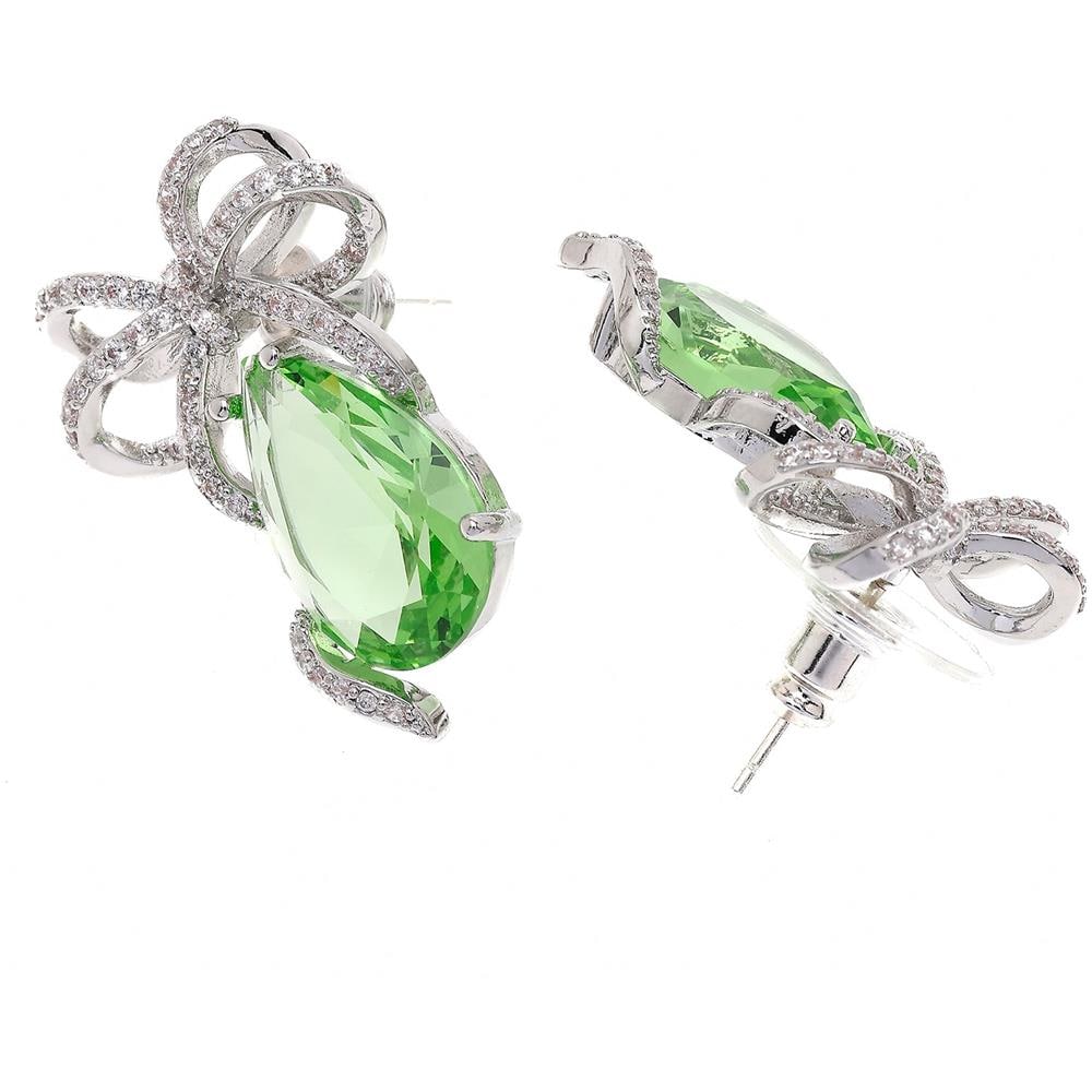 Orecchini a Goccia Verdi Incantevoli - Foto 2