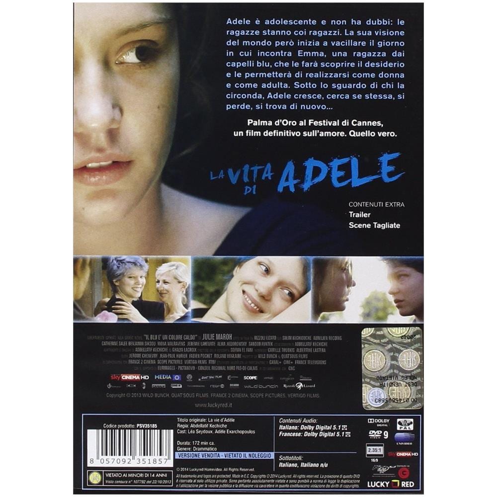 Dvd Abdellatif Kechiche La Vita Di Adele - Foto 2
