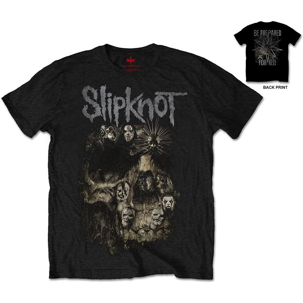 Slipknot - Skull Group (t-shirt Unisex Tg. Xl)  - Foto 1