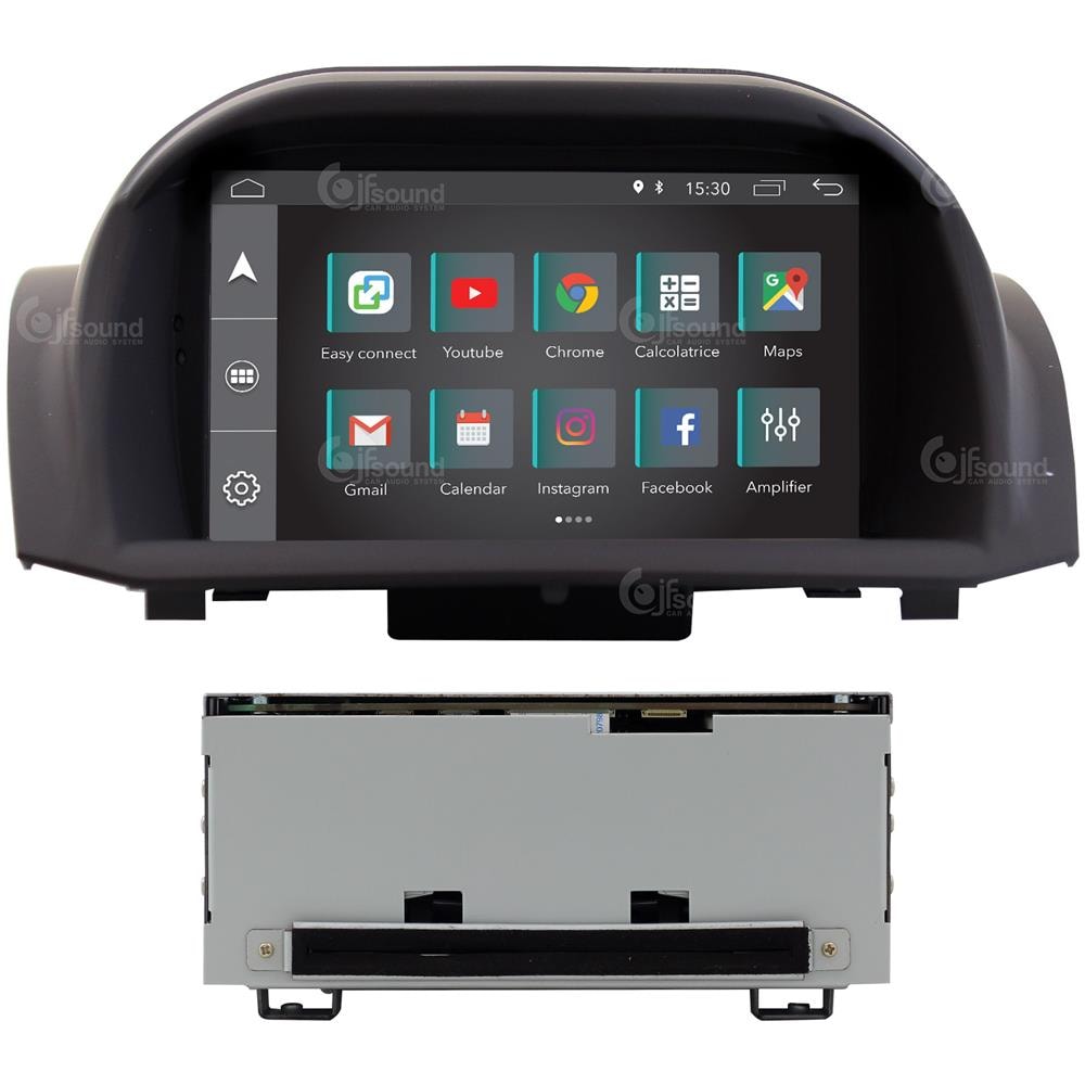 Autoradio Custom Fit Ford Fiesta 2012 Android Dab Gps Bluetooth Wifi Usb Full Hd Touchscreen Display 7” - Foto 2
