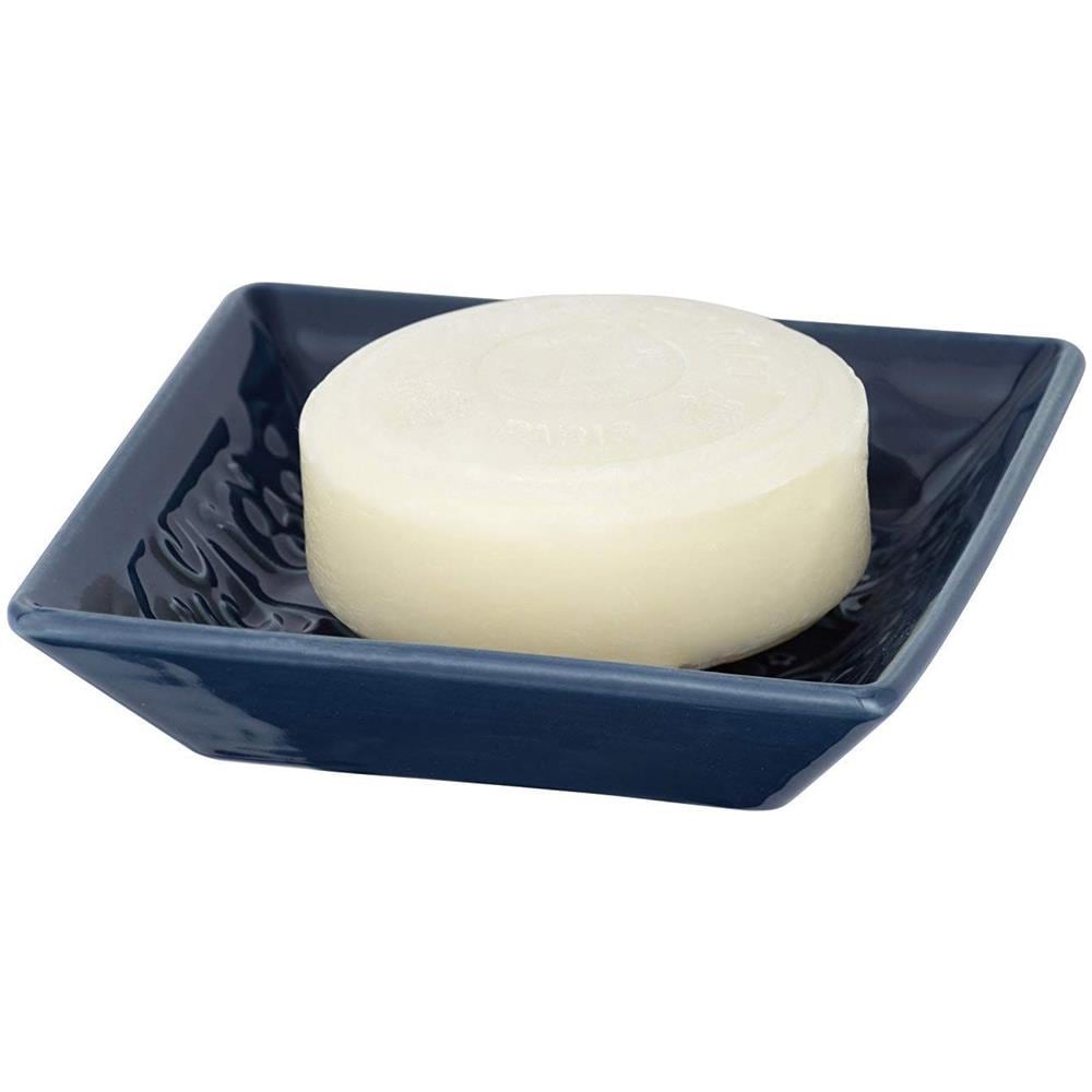 Sapone Con Design Rustico, Supporto Da Bagno In Ceramica - - Foto 2