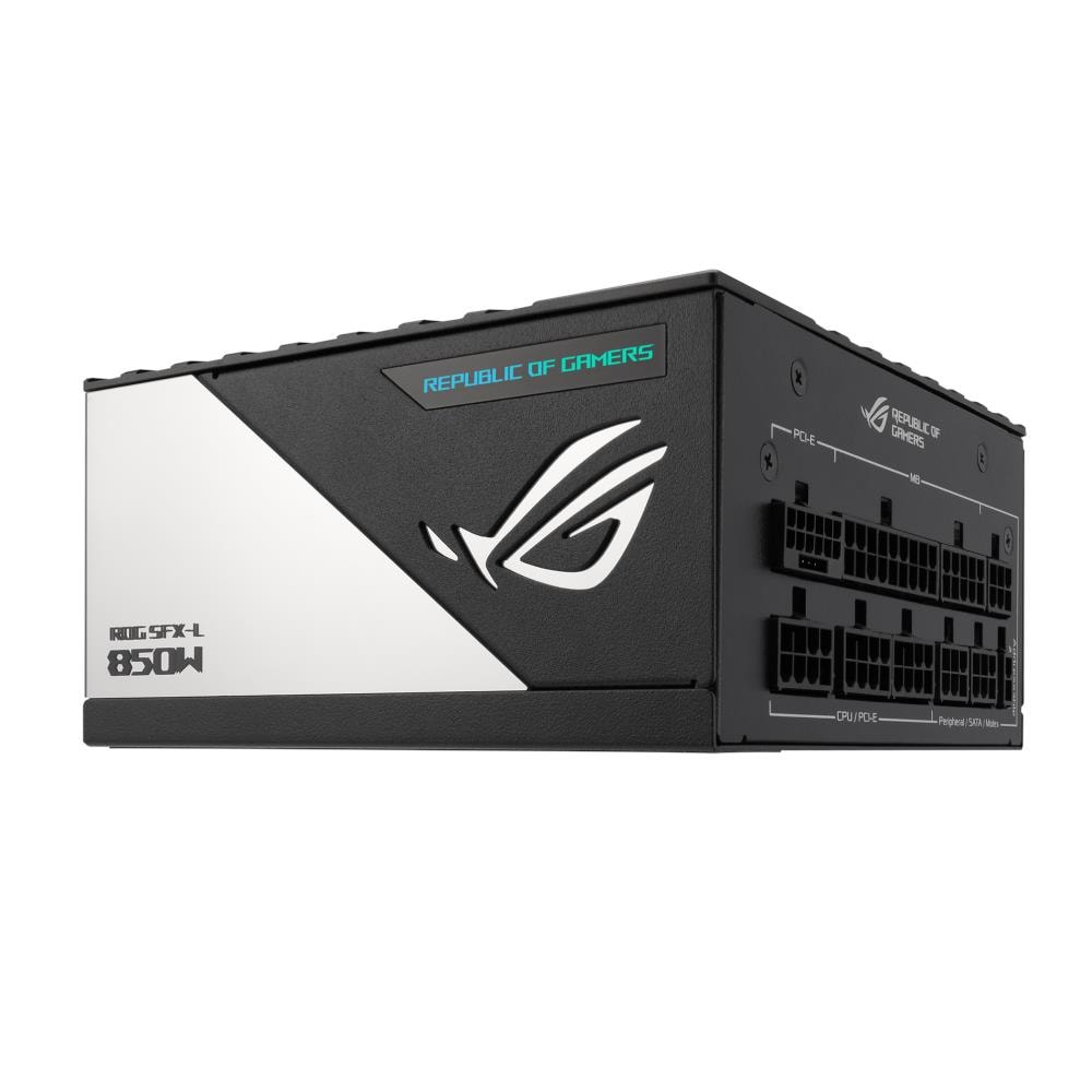 ROG Loki SFX-L 850W Platinum Alimentatore per Computer 24-pin ATX - Nero / Argento - Foto 2