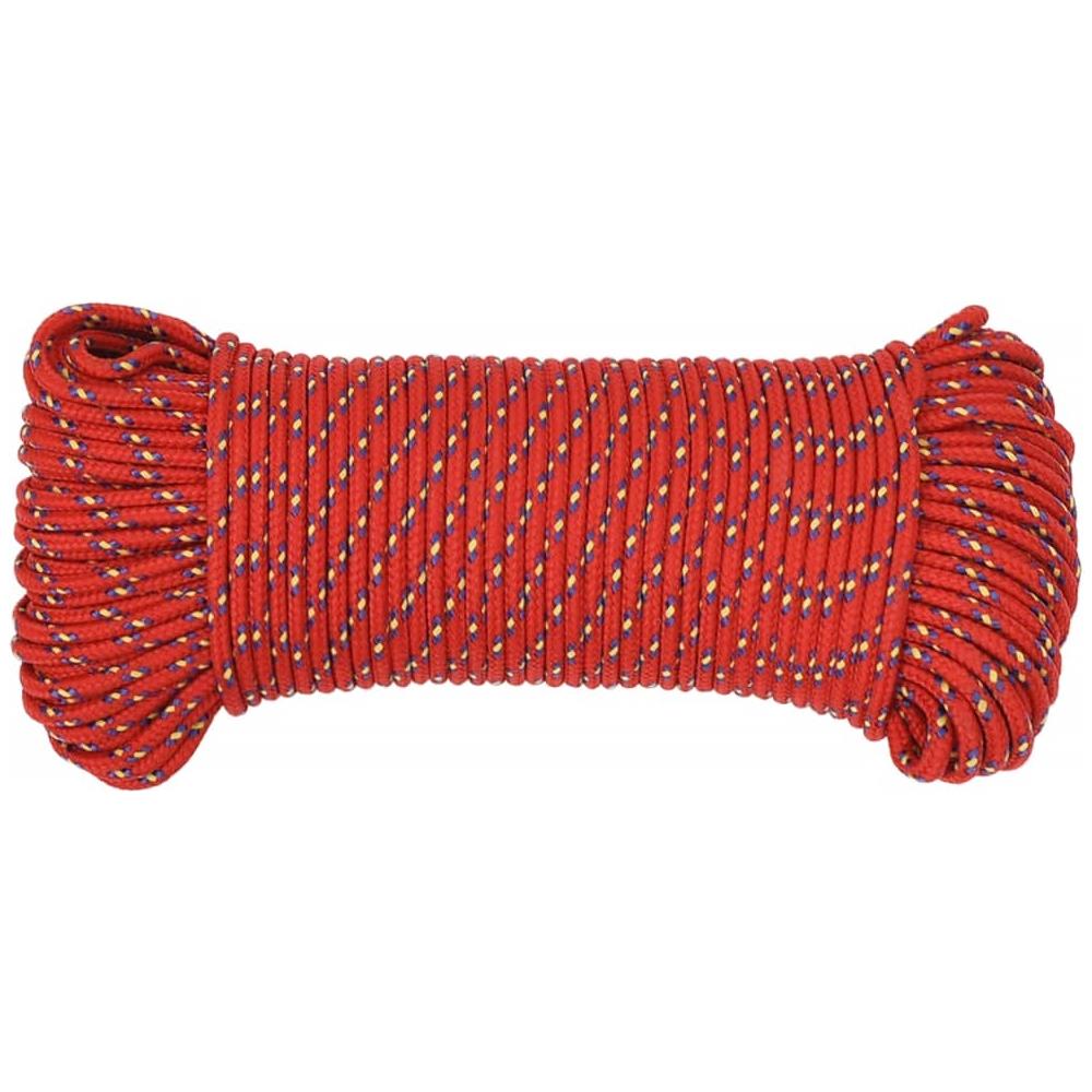 Corda Nautica Rossa 4 Mm 250 M In Polipropilene - Foto 3