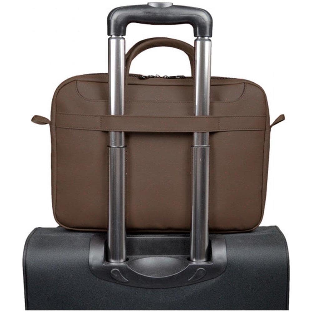 Zurich Borsa Per Notebook Con Caricamento Dall'alto 39,6 Cm (15,6"") Cartella Marrone - Foto 2