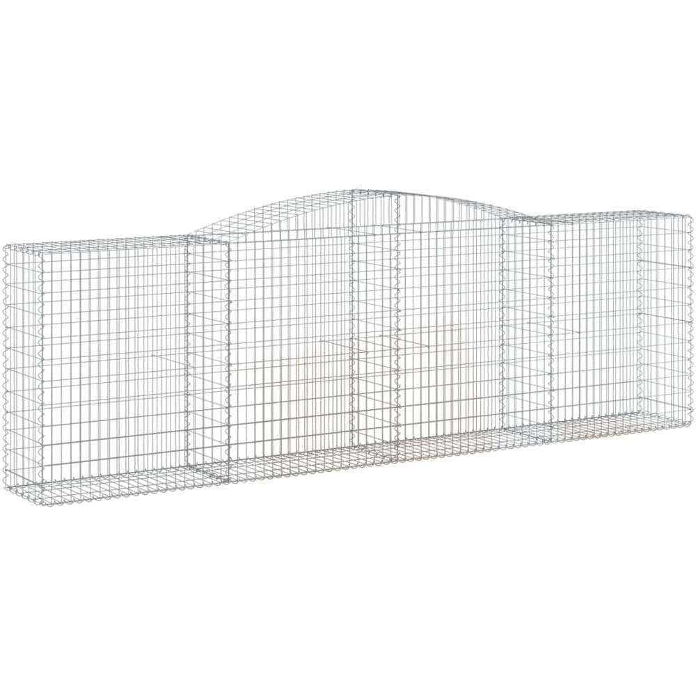Cesto Gabbione Ad Arco 400x50x120/140 Cm Ferro Zincato - Foto 2
