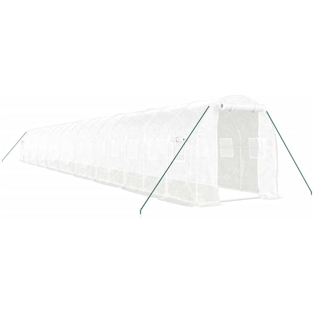 Serra Con Telaio In Acciaio Bianco 36 M 18x2x2 M - Foto 2