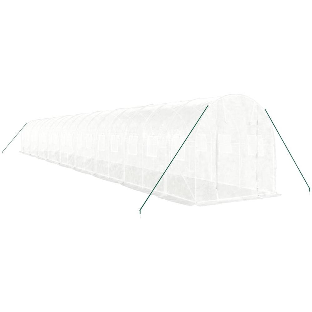 Serra Con Telaio In Acciaio Bianco 36 M 18x2x2 M - Foto 3