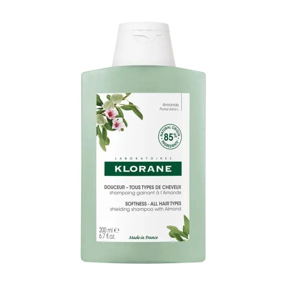 Shampoo Guainante 400ml Mandorla Tutti I Tipi Di Capelli Klorane - Foto 1