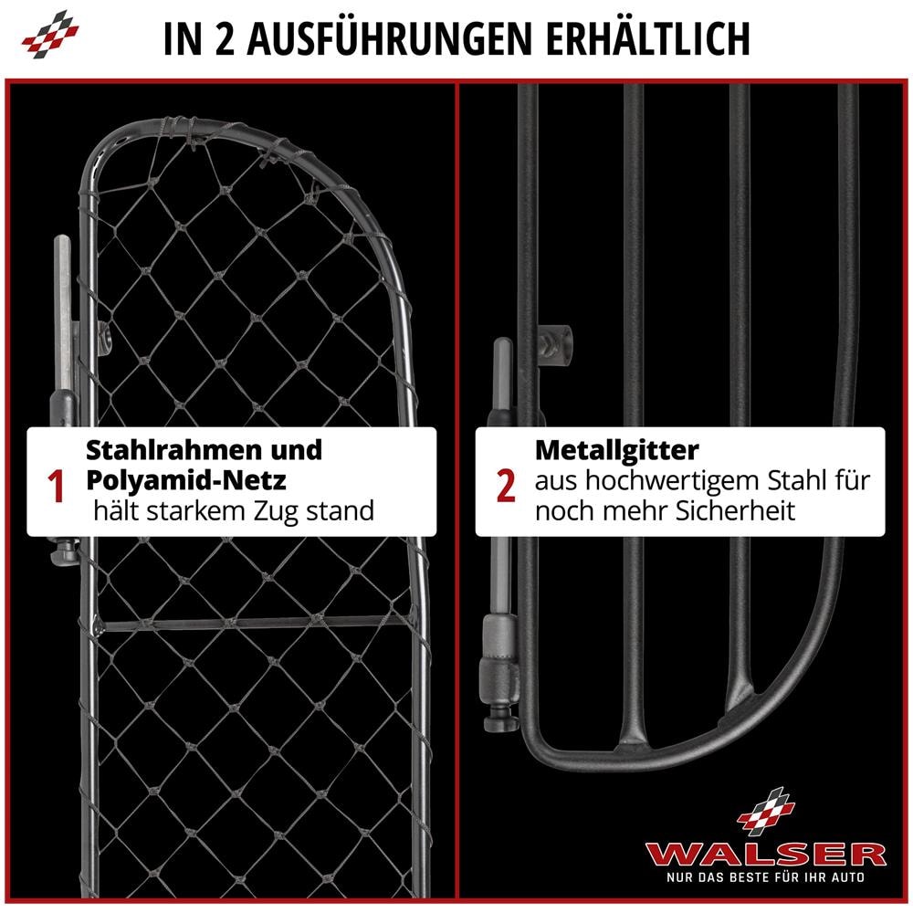 Dog Guard, Protezione Per Cani Con Rete In Nylon, Protezione Per Auto Nera, Dimensione 16 - 1110x300mm - Foto 6