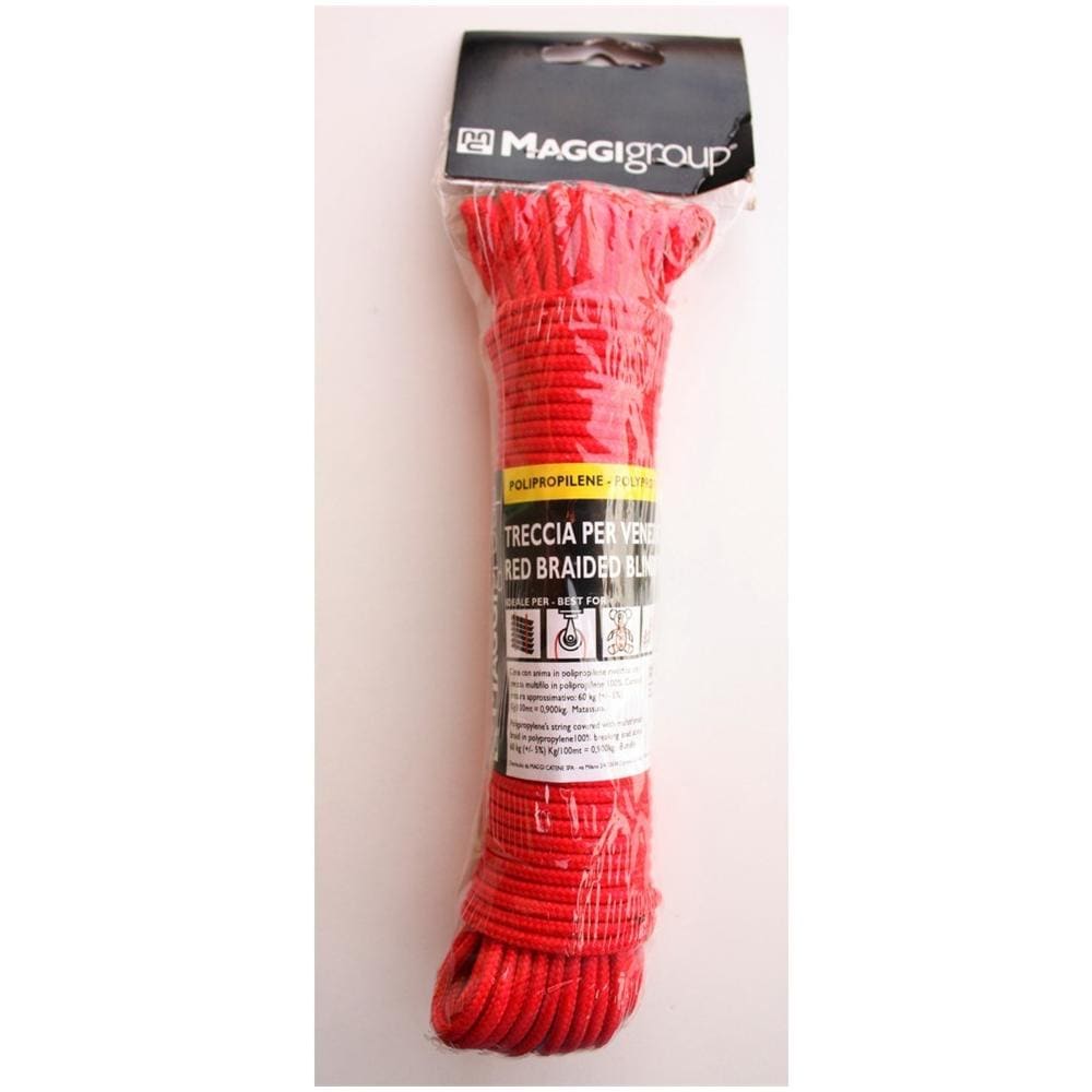 Matassa Treccia Veneziana Plp Mm. 3 Mt. 20m Rossa - Foto 1