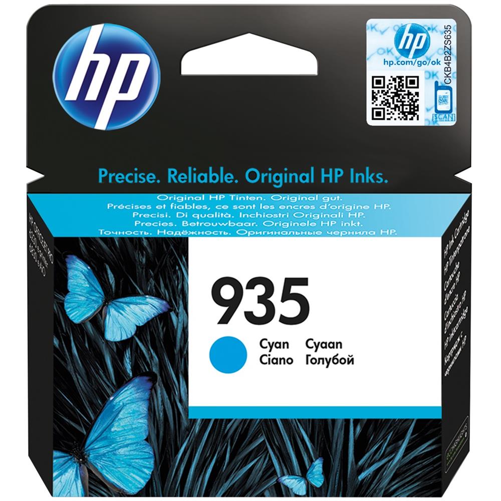 C2P20aE#301 Cartuccia Ink Originale 935 Ciano per Officejet 6812/6815/6230 Capacità 400 Pagine - Foto 2