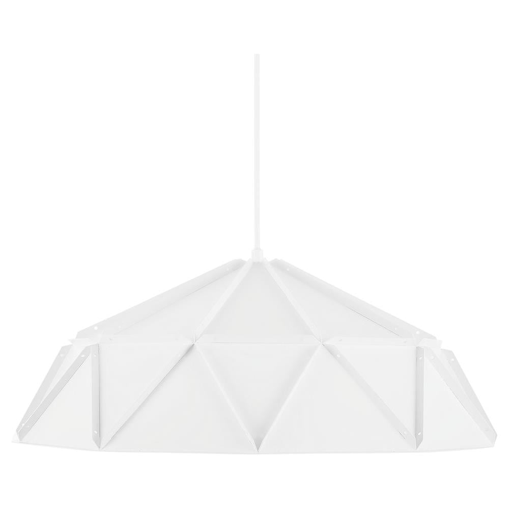 Lampadario In Metallo Bianco Senia - Foto 1