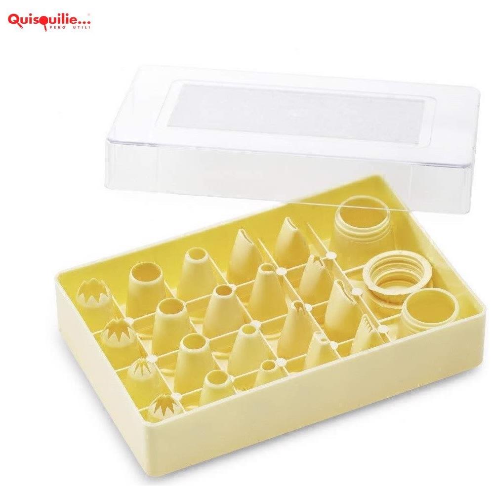 Serie 20 Bocchette + 3 Ghiere Piccole In Plastica - Foto 1