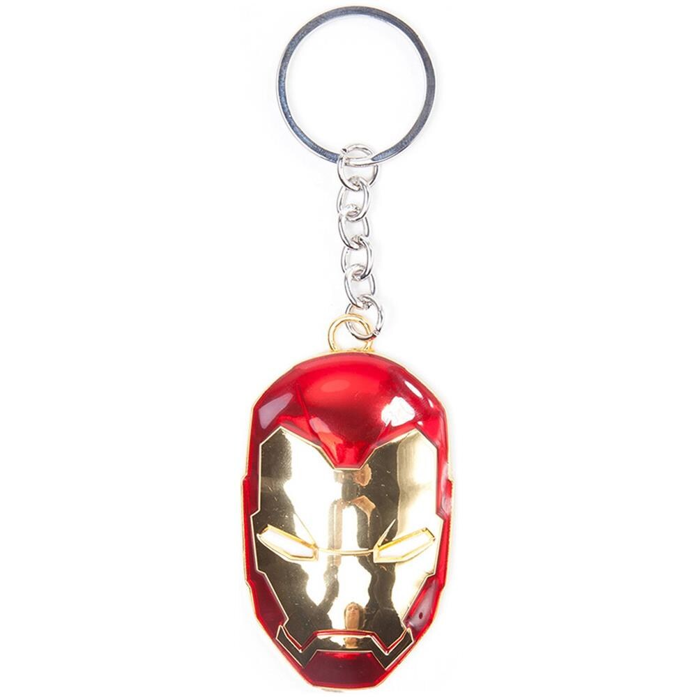 Portachiavi Iron Man Mask 3d Oro (default, Oro) - Foto 1
