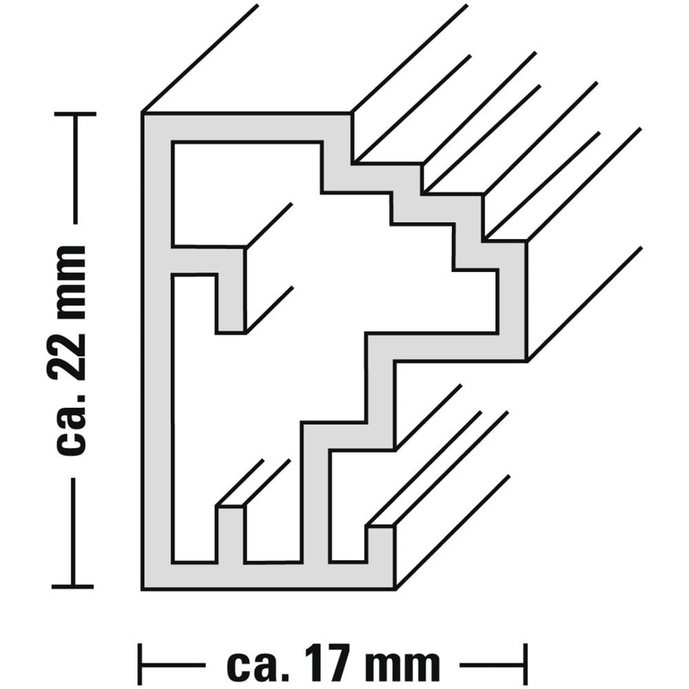 Livelli Quercia Cornice per foto singola - Foto 1