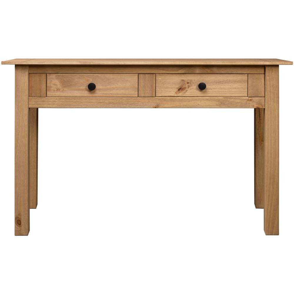 Tavolo Consolle 110x40x72 cm Legno Massello Pino Panama Range - Foto 2