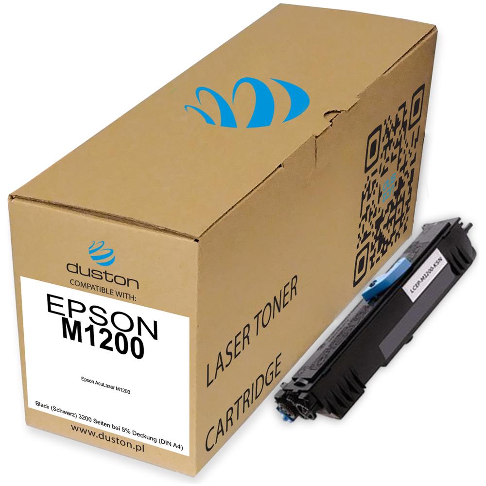 TONER COMPATIBILE - 3x M1200, S050521 Negro Compatible Con Epson M1200 - Foto 2