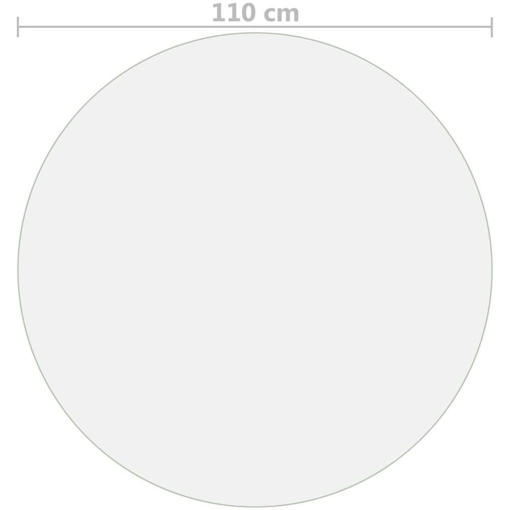 Protezione Tavolo Trasparente ? 110 Cm 2 Mm Pvc - Foto 5