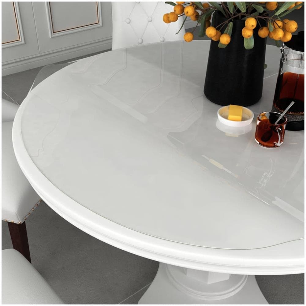 Protezione Tavolo Trasparente ? 110 Cm 2 Mm Pvc - Foto 1