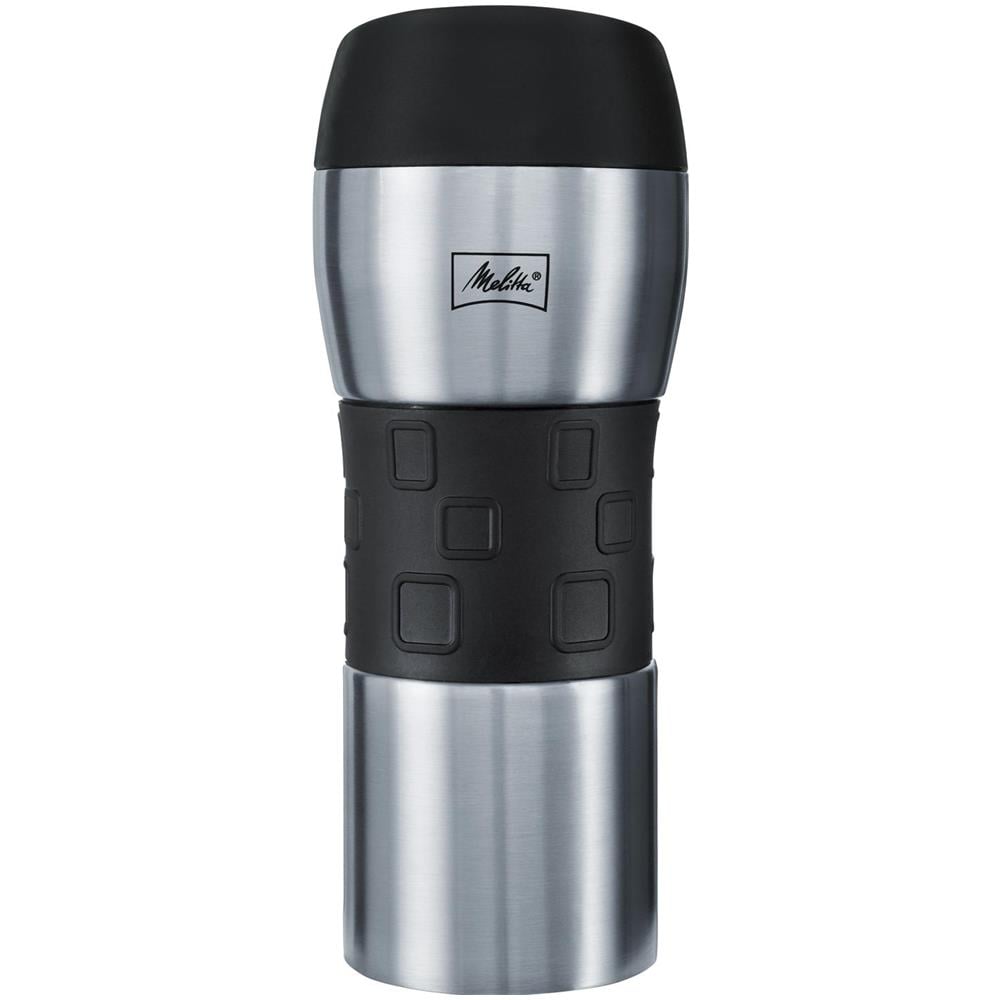 Tazza Isolante 350 Ml - Nero E Acciaio Inossidabile - Foto 2