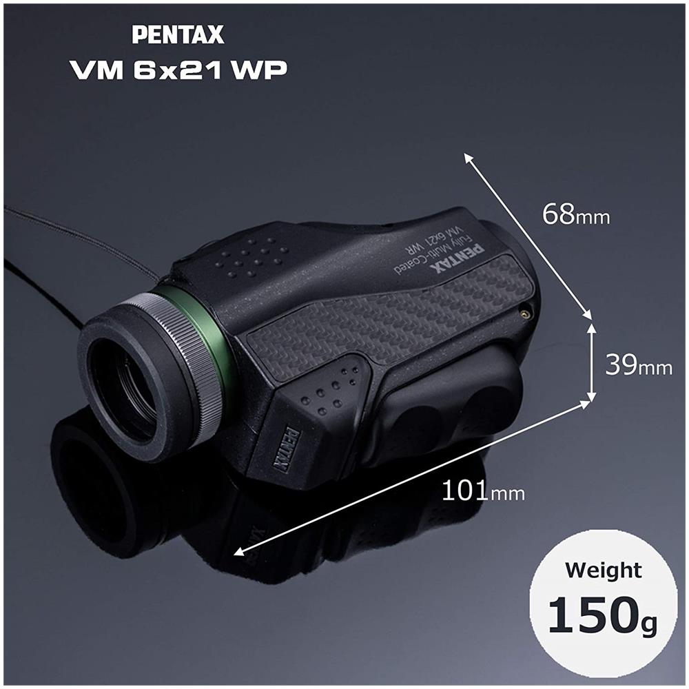 VM 6x21 WP monoculare Nero - Foto 5