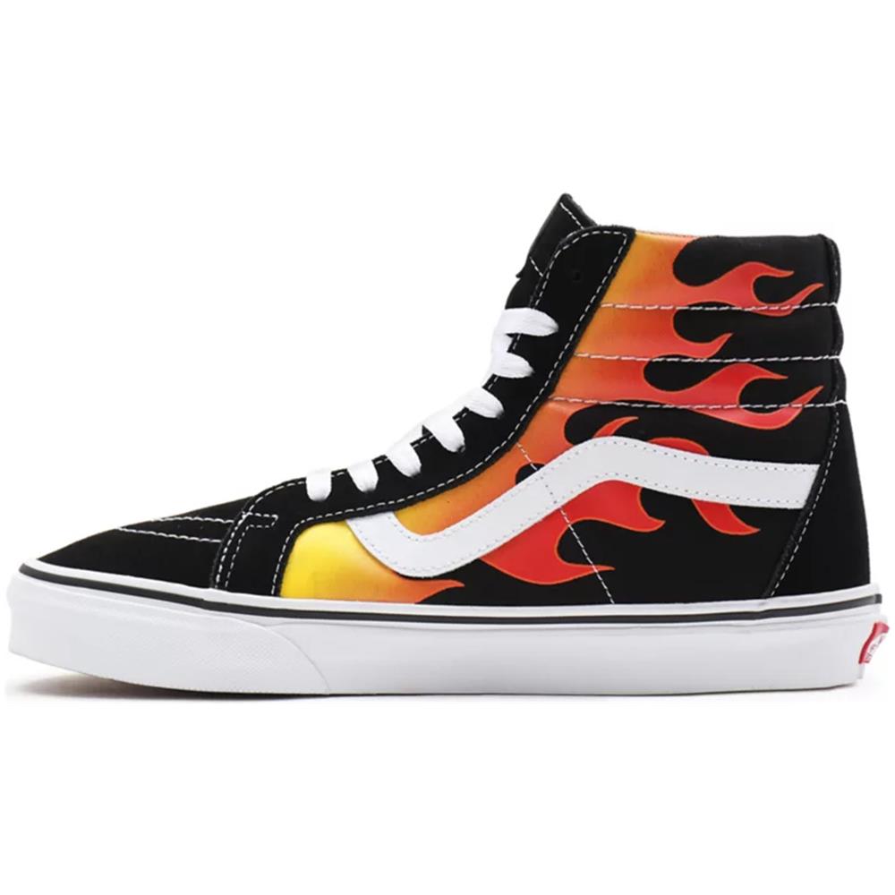 Scarpe Sk8-hi Reissue Flame Taglia 42 Codice Vn0a2xsbphn Nero - Foto 2
