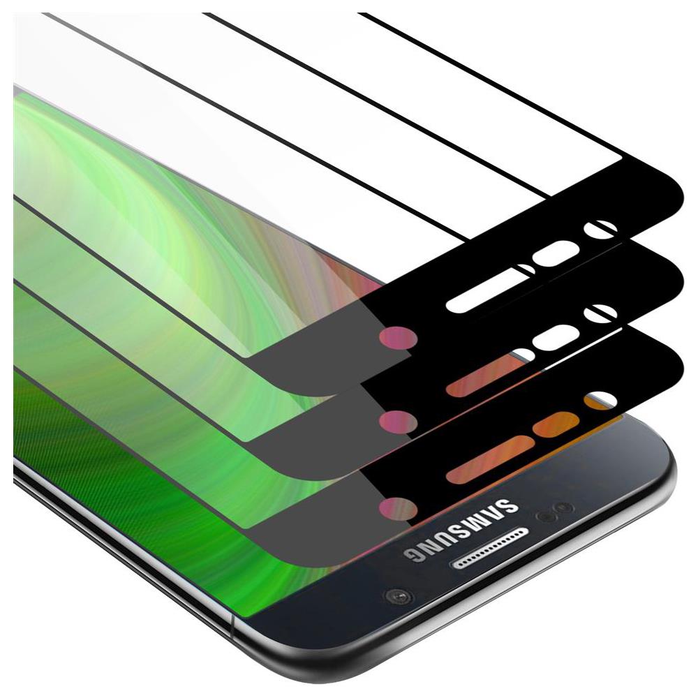 3x Pellicola Armatura A Schermo Intero Compatibile Con Samsung Galaxy Note 5 In Trasparente Con Nero - 3x Vetro Temperato (tempered) Di Protezione Del Display In Durezza 9h Con 3d Touch - Foto 1
