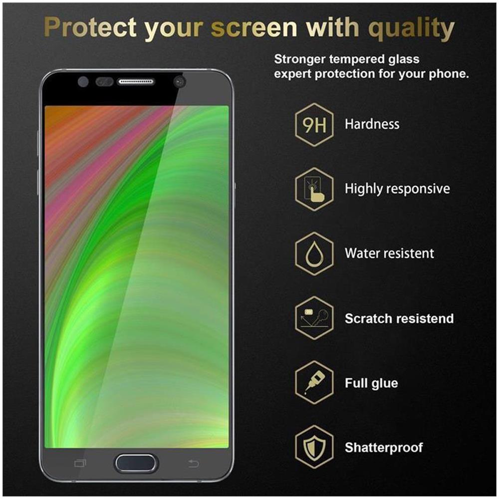 3x Pellicola Armatura A Schermo Intero Compatibile Con Samsung Galaxy Note 5 In Trasparente Con Nero - 3x Vetro Temperato (tempered) Di Protezione Del Display In Durezza 9h Con 3d Touch - Foto 2