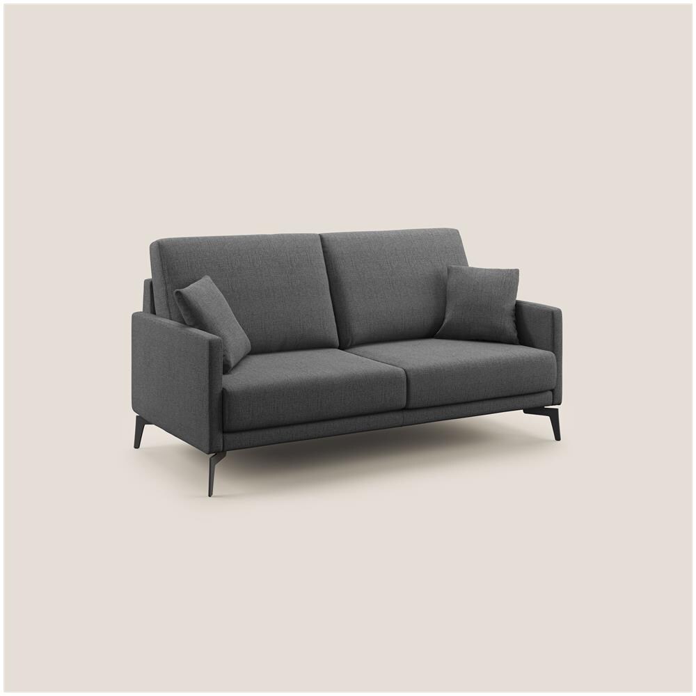 Saturno Divano Lineare In Tessuto Impermeabile T03 Grigio - Foto 2