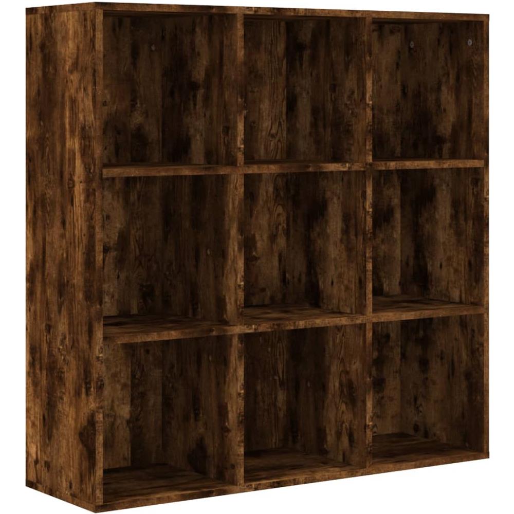 Libreria Rovere Fumo 98x30x98 Cm - Foto 2