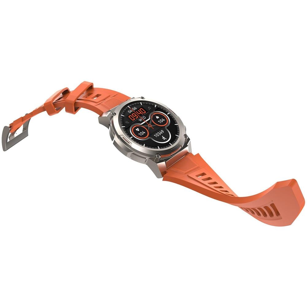 Smartwatch FutureGO Mix2 Impermeabile Display 1.43" AMOLED Wi-Fi Bluetooth NFC Arancione - Italia - Foto 8