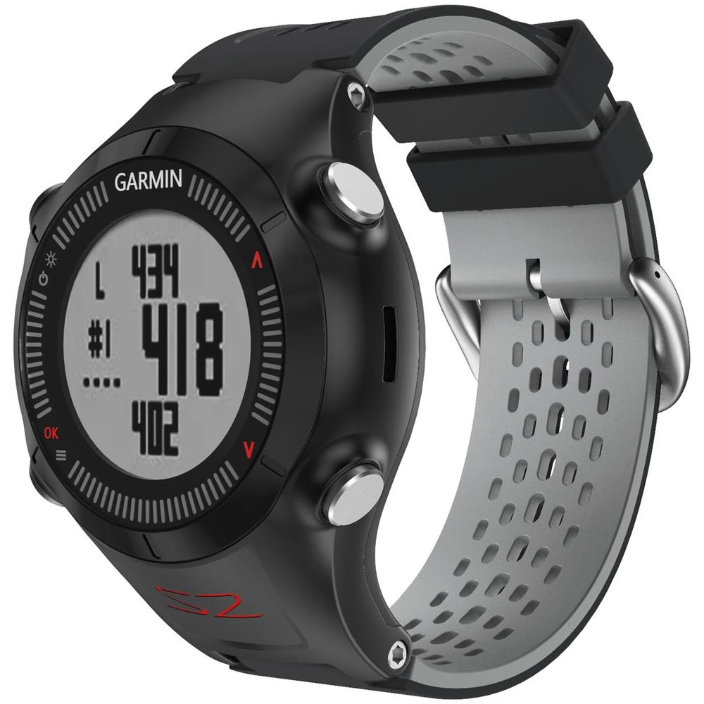 Bracciale Garmin Approach S2 In Silicone Nero/grigio - Foto 1