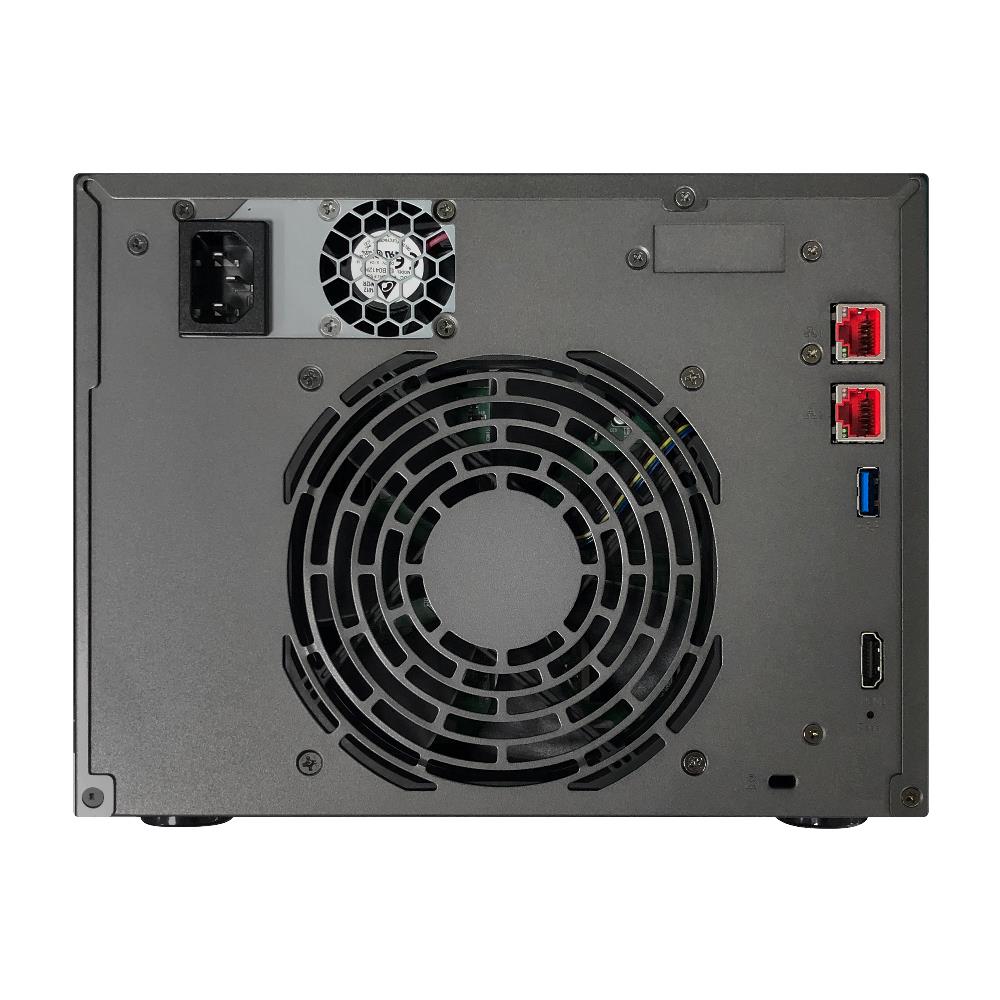 tor Lockerstor 6 Nas Chassis Desktop Celeron N5105 2ghz Ram 8gb-6 Bay Hdd /ssd 2.5"" / 3.5"" /m. 2 Lan 100/1000/2500 Mbps Black - Foto 6