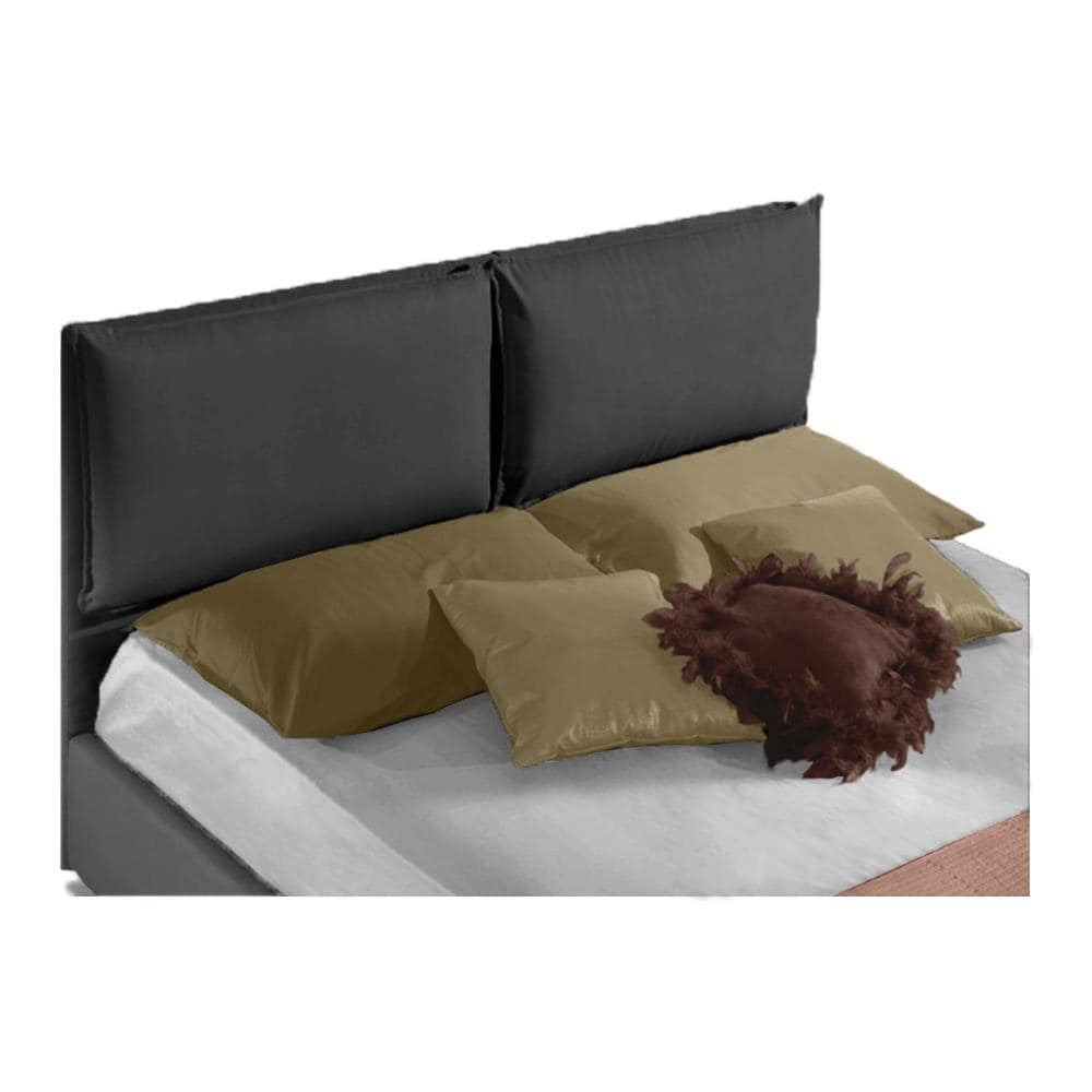 Letto Matrimoniale, Il Modello Lille E' Un Letto Semplice Ma Allo Stesso Tempo Raffinato, Rete A Doghe 160x190 Cm, Compreso Box Contenitore, Rivestimento Sfoderabile, Made In Italy - Foto 2