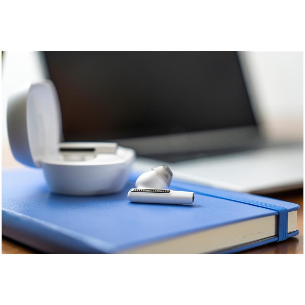 Auricolari bianco sabbia Voyager Free 60+ UC + Adattatore BT700 USB-C + Custodia di ricarica touchscreen - Foto 9