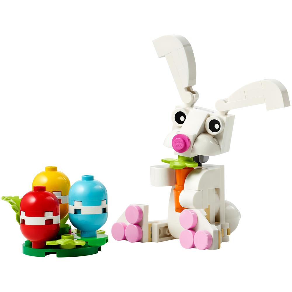 Coniglio di Pasqua con uova colorate - Foto 2