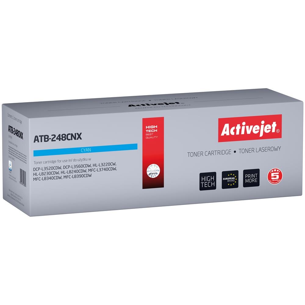 ATB-248CNX Toner per stampanti Brother; Sostituzione Brother TN248XLC; Supremo; 2300 pagine; blu) - Foto 1